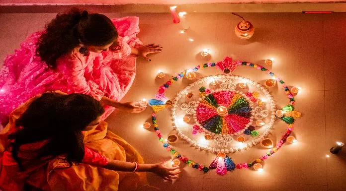 Decorate your home with light colors this Diwali
