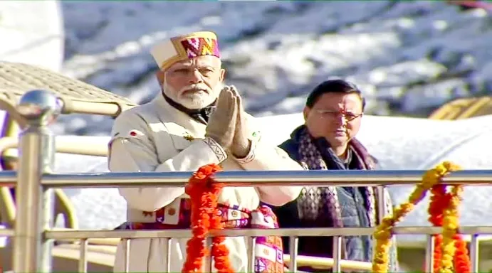 PM Modi reached Kedarnath Dham 2