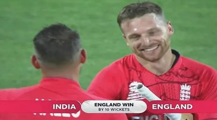 T-20 वर्ल्ड कप : भारत को हराकर इंग्लैंड पहुंचा फाइनल में