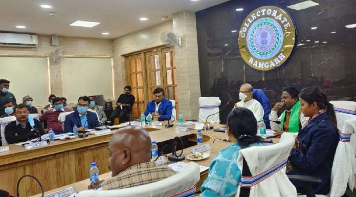 Disha meeting chaired by MP Jayant Sinha