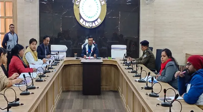 Ramgarh DDC held a meeting of Aadhaar monitoring committee