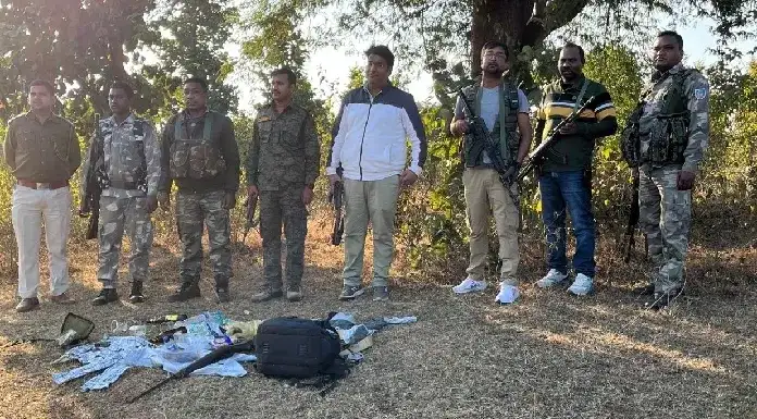 Encounter between police and TPC militants in Lukaiyagadha forest of Ranchi district
