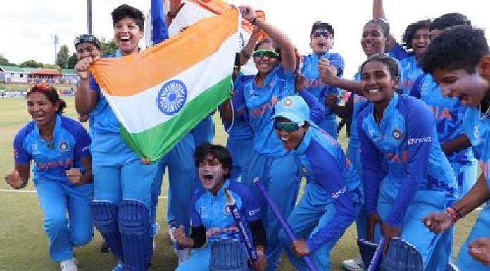 Indian team won the Under-19 Women's T-20 Cricket World Cup