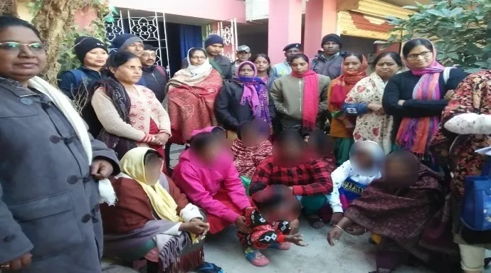 Nine Swasins return to Jharkhand from Swadhar Grihas of West Bengal