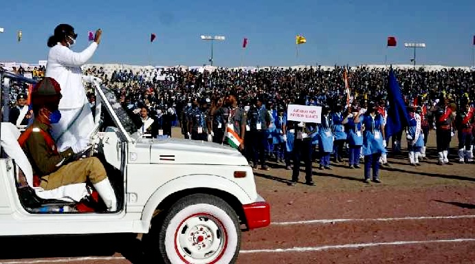 President inaugurates 18th Jamboree of Bharat Scouts and Guides