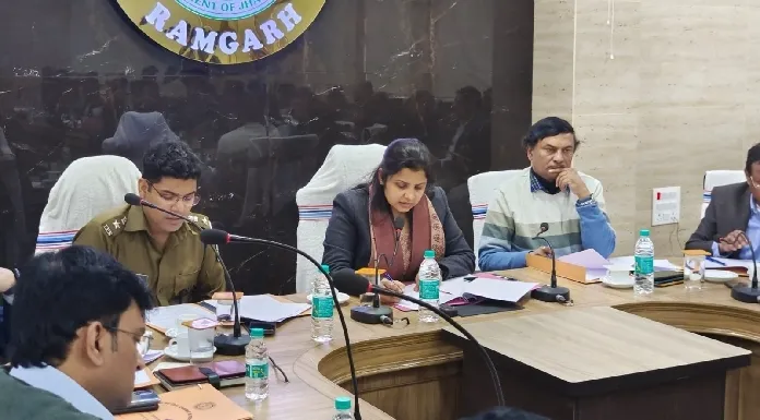 Ramgarh DC held a meeting regarding Republic Day celebrations