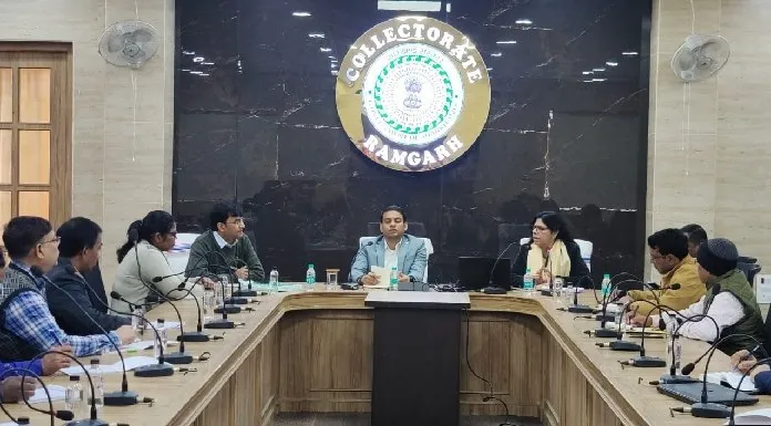 Training done under Ramgarh assembly by-election