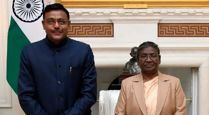 Vice Chancellor of Sainath University met President Draupadi Murmu