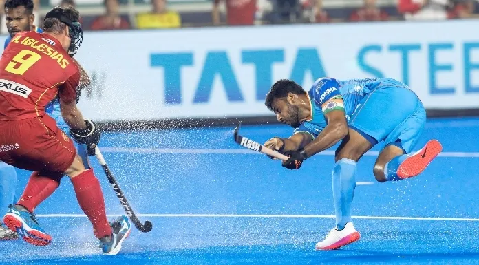 hockey world cup 2023 india beat spain 2-0 in first match
