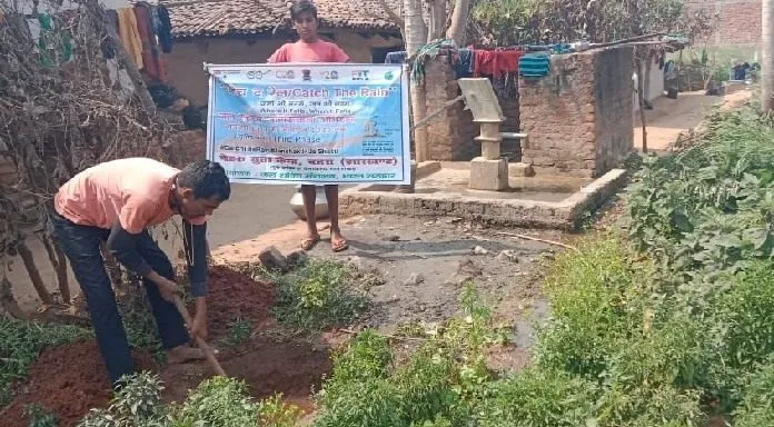 Awareness campaign on water conservation in Banwar