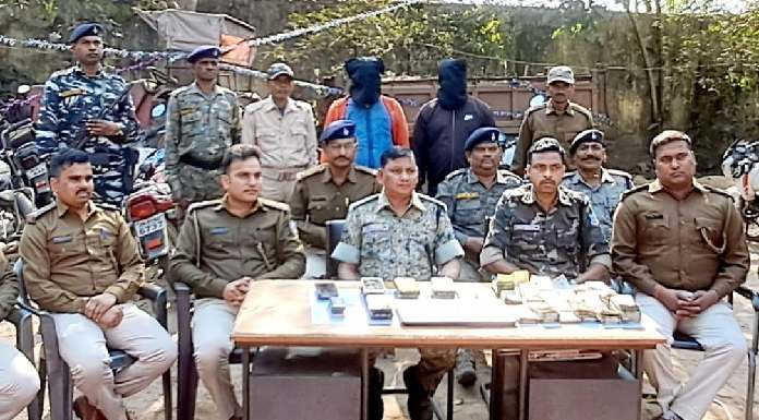 Bhurkunda police sent two usurers to judicial custody