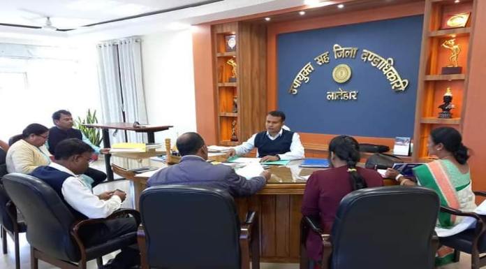 Latehar Deputy Commissioner held a meeting of the District Disaster Management Authority