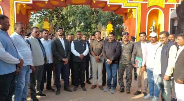 Minister Satyanand Bhokta reviewed the preparations for Itkhori festival