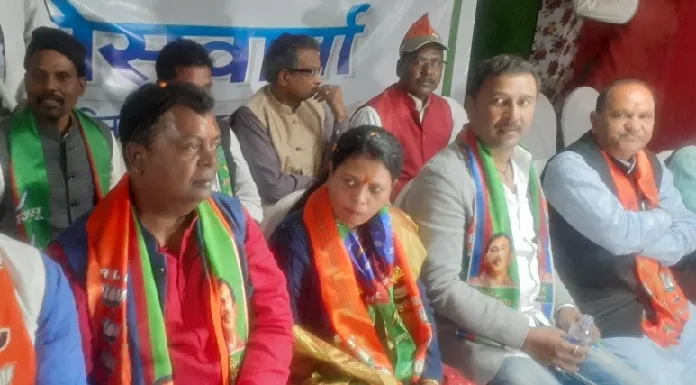 NDA candidate Sunita Chaudhary nominated in Ramgarh assembly by-election