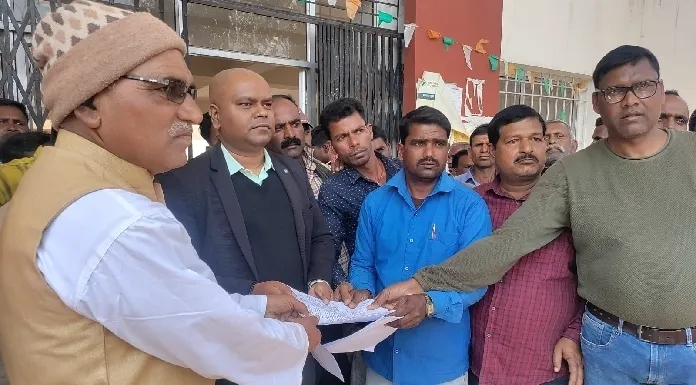 Objection letter submitted to Circle Officer against land transfer