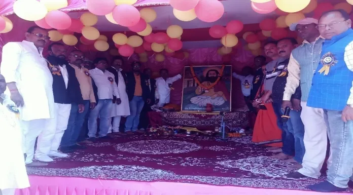Saint Shiromani Ravidas Jayanti celebrated with pomp in Sayal