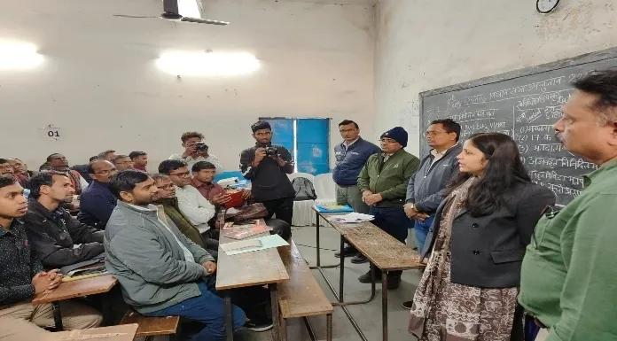 Training given to polling officials under Ramgarh by-election