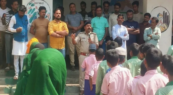 Police gave information about traffic rules to children