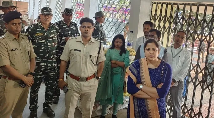 Ramgarh District Election Officer inspected the counting center