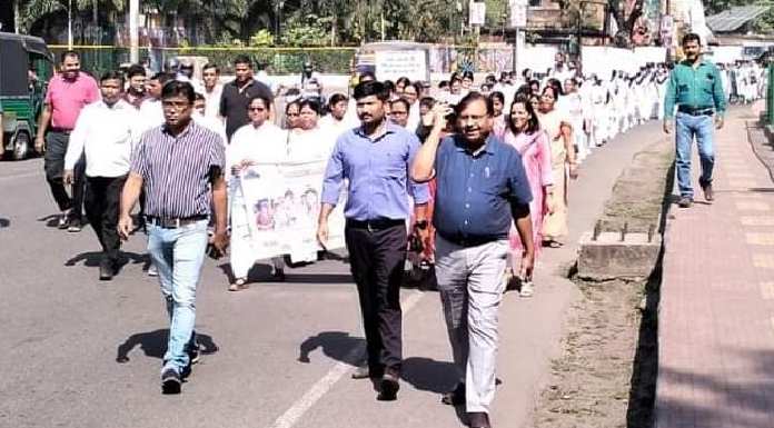 Awareness rally on measles rubella infection in Dhanbad