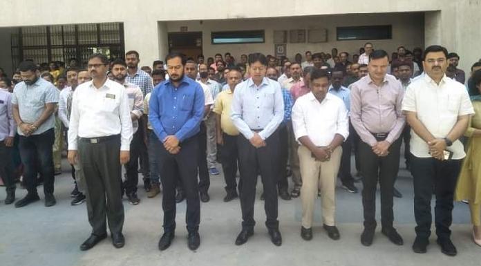 Condolence meeting held at Ranchi District Collectorate on death of education minister