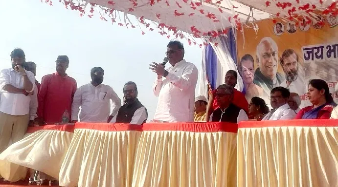 Congress organized Jai Bharat Satyagraha Sabha in Hazaribagh