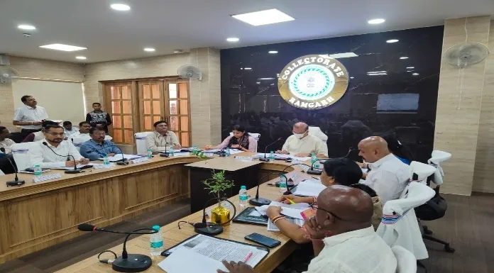 Disha meeting chaired by MP Jayant Sinha in Ramgarh district