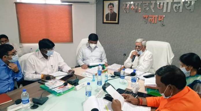 Plans were reviewed in the meeting of Disha in Palamu