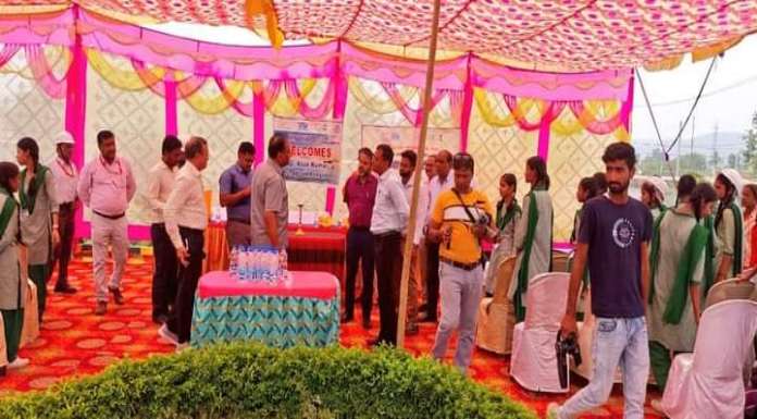 School children did educational tour of Sewerage Treatment Plant in Sahibganj