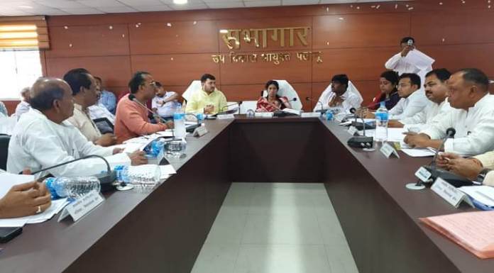 Zilla Parishad Board meeting held at Palamu Collectorate