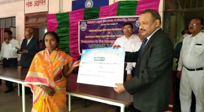 5922 cases settled in Lok Adalat in Pakur