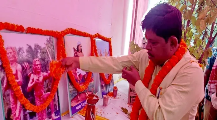 Central convention of Santhal Samaj Dishome Manjhi Pargana organized in Bhurkunda