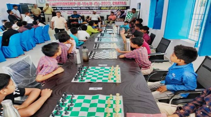 Open chess competition organized in Chatra