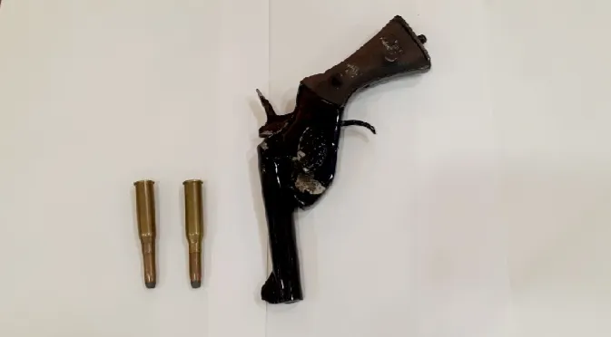 Two arrested for firing at the site of Hardev Construction