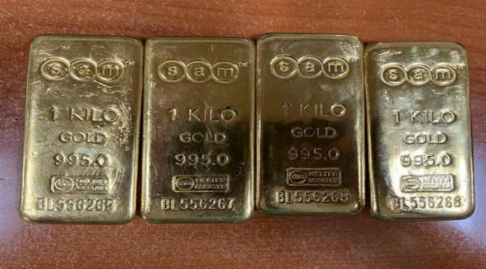 10 kg gold worth Rs 6.3 crore seized at Mumbai airport, four arrested