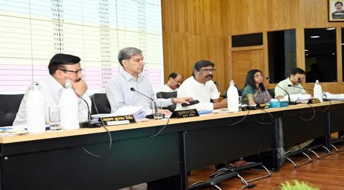 CM Hemant Soren held a meeting with the Deputy Commissioners