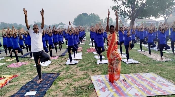 International celebrated in Kasturba Gandhi Balika Vidyalaya