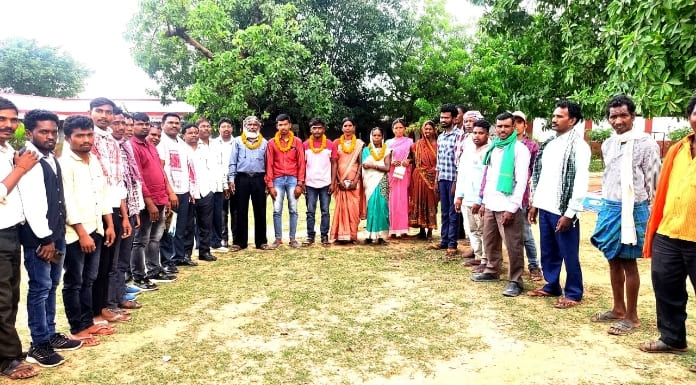 Meeting of Santhal Samaj Dishome Manjhi Pargana held in Vishnugarh