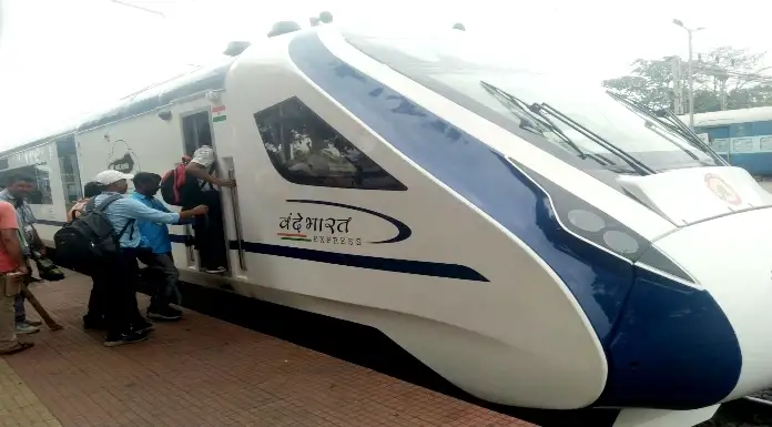 Second trial run of Patna-Ranchi Vande Bharat Express