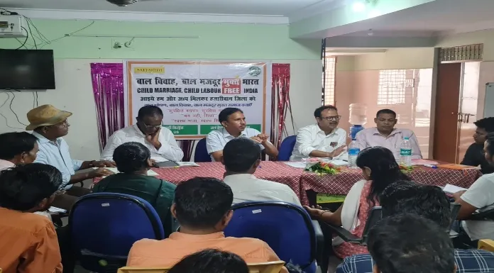 Workshop organized on child marriage and child labor free India