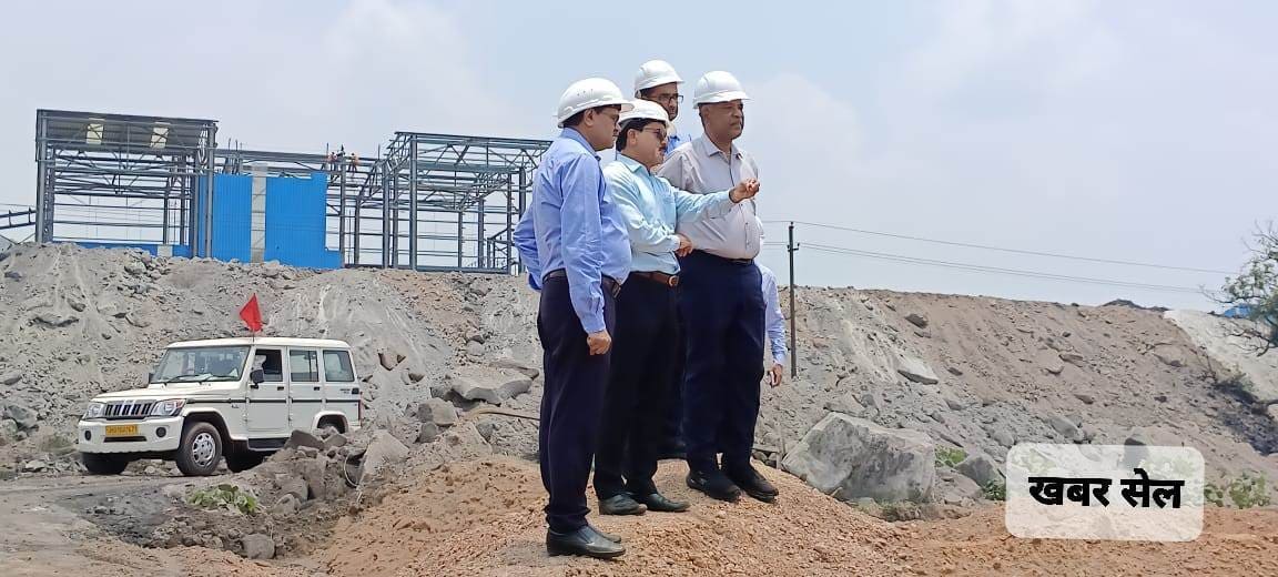 CCL CMD B. Veera Reddy visited CCL Barka-Syal area