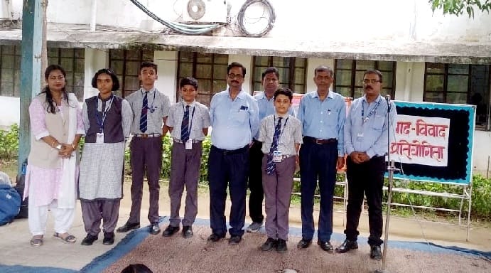 Debate competition organized at O.P. Jindal School