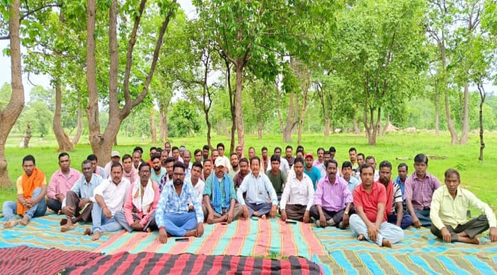 Meeting of Santhal Samaj Dishome Manjhi Karnapura Pargana
