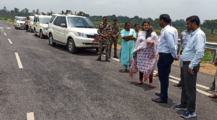 Ramgarh DC visited Chitarpur and Gola block