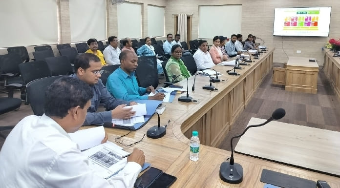 Ramgarh DDC held review meeting of NITI Aayog