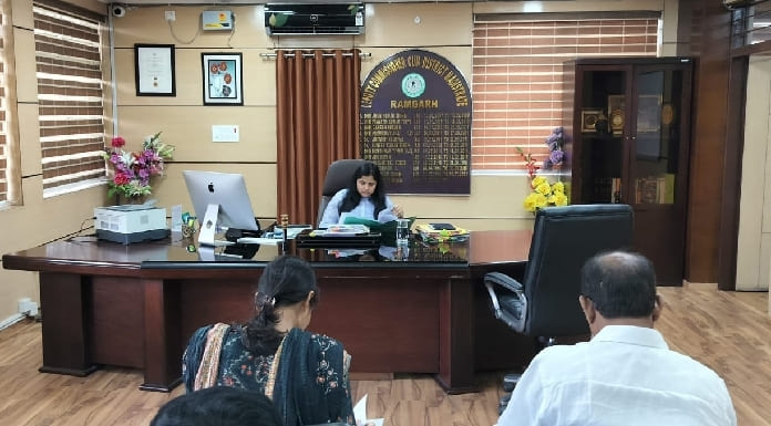 Ramgarh Deputy Commissioner regarding the reversal of schools