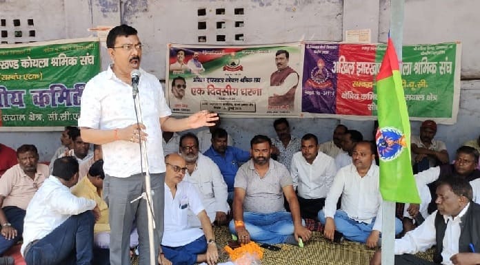 labor union staged a sit-in in front of the general manager's office
