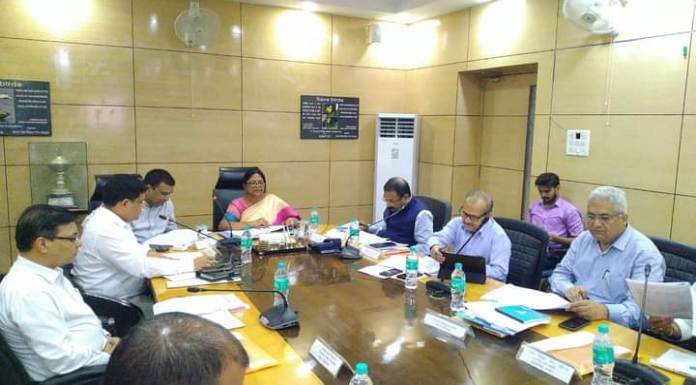 Commissioner held a meeting of Jharia Rehabilitation and Development Authority