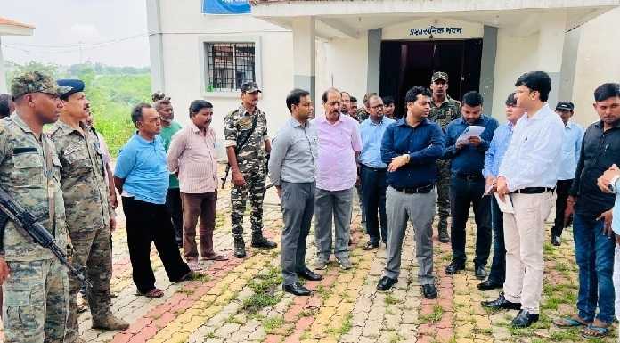 Deputy Commissioner inspected the famous tuti jharna temple