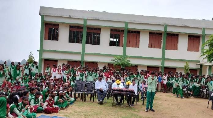 परियोजना प्लस टू उच्च विद्यालय गैड़ा में मना 77 वां स्वतंत्रता दिवस